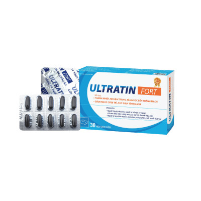 Viên Uống Hỗ Trợ Bệnh Trĩ Nội, Trĩ Ngoại - Ngăn Ngừa Đau Rát, Chảy Máu - Tottri - Cobutri - Ultratin Fort Hộp 30 Viên
