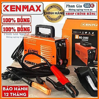 [chính hãƞg] Máy hàn que KENMAX 200Z,  Máy hàn que 2.5 - 3.2mm ,100% Dây đồng, Bảo hành 1 năm
