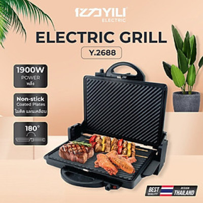 Máy nướng bánh mì,kẹp nướng đa năng YILI Y.2688 Thái Lan Hàng chính hãng