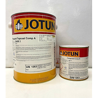 Sơn Epoxy Jotun Penguard Topcoat base 2 màu xám - Grey 0038 _5L/bộ
