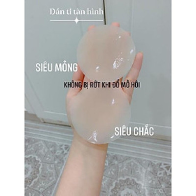 Miếng dán ngực silicon tàng hình siêu dính ti