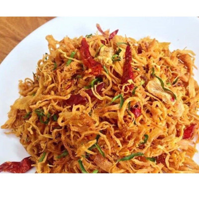 500G KHÔ GÀ XÉ LÁ CHANH VIETTINMART