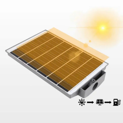 Đèn đường năng lượng mặt trời 3 mặt 400W