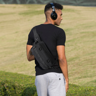 Ozuko Túi Đeo Hông Chống Thấm Nước Phong Cách Quân Đội Cho Nam