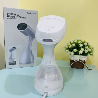 Bàn là hơi nước cầm tay Lock&lock Handy Steamer ENI222WHT (Model New) - Hàng chính hãng