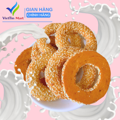 Bánh Vòng Mè Bơ Sữa 250g VIETTIN MART