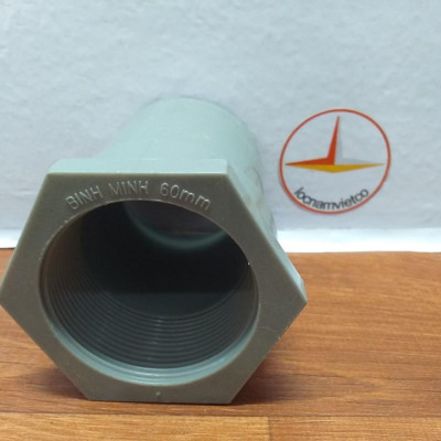 Nối ren trong PVC phi 60 Bình Minh