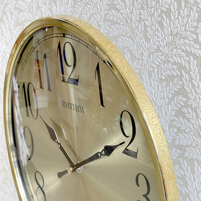 Đồng hồ Rhythm CMP551NR18 – KT 30.5 x 39.8 x 5.8cm. Vỏ nhựa. Dùng PIN.