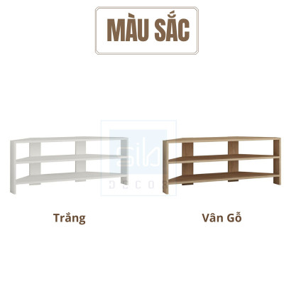 Kệ Tivi 2 Tầng Để Góc Phòng Khách Đơn Giản Thương Hiệu SIB Decor TV69