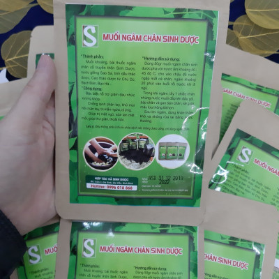 2 Hộp Muối Tắm Bé Độc Mộc 400G - Muối Tắm Bé Sinh Dược Làm Giảm Rôm Sẩy, Hăm Tả, Cứt Trâu, Mẩn Ngứa, Mồ Hôi Trộm CHo Bé An Toàn Cho Cả Trẻ Sơ Sinh