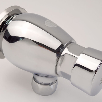 Van xả tiểu nhấn nam, chất liệu Đồng mạ Chrome Eurolife EL-XT140 (Trắng bạc)