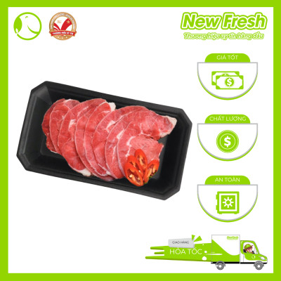 [GIAO NHANH HCM] Bắp bò Úc Thái Mỏng thơm giòn, nhiều gân, chắc thịt - Khay 500gr