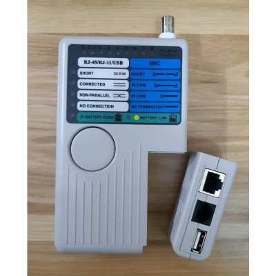 Máy Test mạng đa năng Noyafa NF 3468 - Thiết kế test mạng cầm tay di động - Led