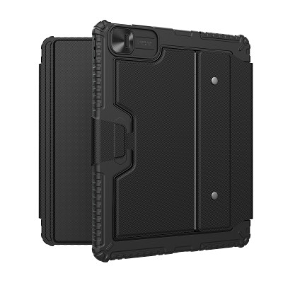 Bao Da Kèm Bàn Phím cho iPad Pro 11 inch & iPad Pro 13 inch M4 2024 Nillkin Bumper Combo Case Keyboard (Có Đèn Nền Backlit Keyboard) - Hàng Chính Hãng