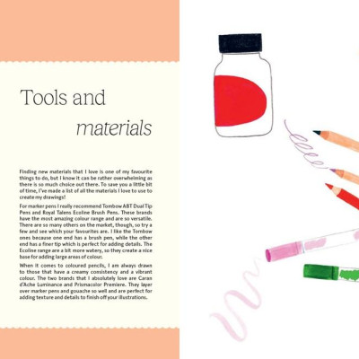 Sách - 15-minute Art Drawing - Learn How to Draw, Colour and Shade by Jessica Smith (UK edition, Flexibound)
