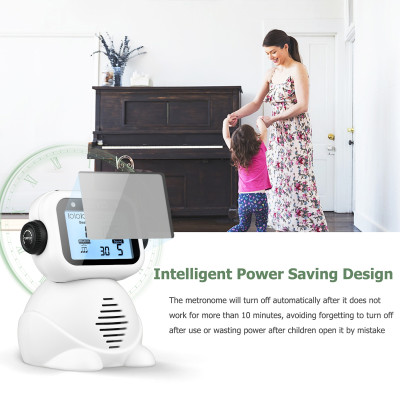 JOYO JM-93 Digital Portable Metronome- Máy Đập Nhịp Điện Tử Mini Phong Cách Robot So Cute Cho Bé - Hàng Chính Hãng