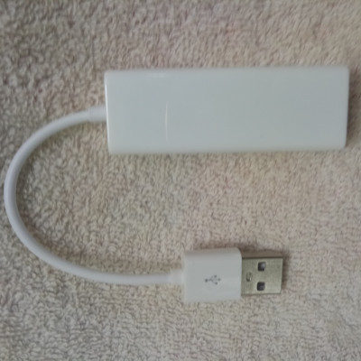 Cáp USB to LAN - Cáp nối từ cổng USB ra cổng mạng LAN - Cáp usb to LAN có dây, màu trắng - Hàng chính hãng