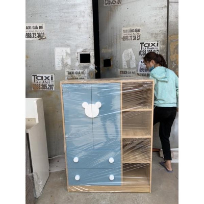 tủ em bé 90x45x120cm TB1