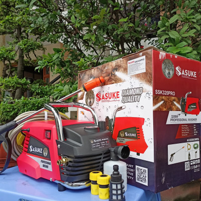 Máy rửa xe chỉnh áp 3200W SASUKE SSK320PRO (cao cấp, rotor dây đồng 100%)- Hàng chính hãng