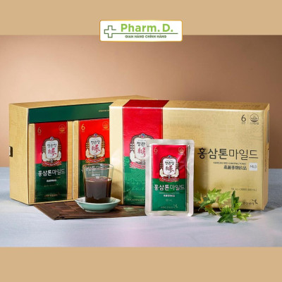 Nước Hồng Sâm Pha Sẵn Tonic Origin KGC Cheong Kwan Jang (50ml x 1 gói, 10 gói, 30 Gói, 60 gói)