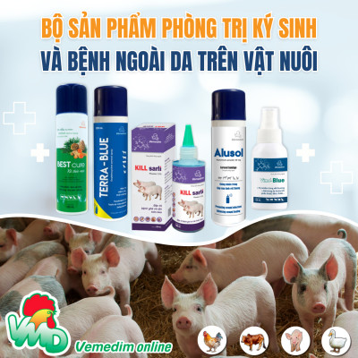 Vemedim Best cure xịt thảo mộc dùng cho chó mèo và gia súc làm dễ chịu cho da, tái tạo da, hạn chế côn trùng bám, chai xịt 220ml