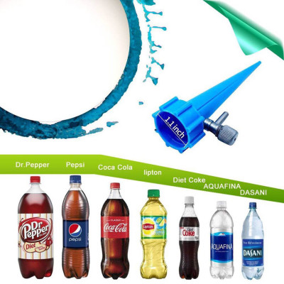 Set 5 Đầu Tưới Cây Nhỏ GIọt Thông Minh, Đầu Tưới Nhỏ Giọt Gắn Chai Nước Tự Động Tưới Cây, Chỉnh Được Lượng Nước Pots, garden decor