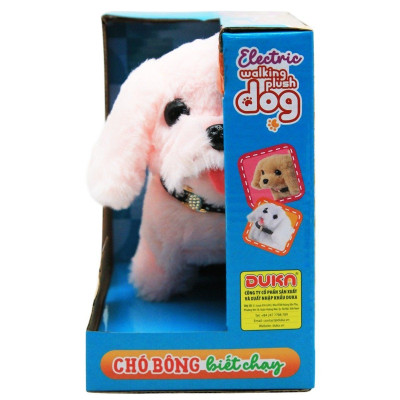 Đồ Chơi DUKA: Thú Cưng Cho Bé - Chó Bông Biết Chạy - DK81319 (3 Màu Ngẫu Nhiên)