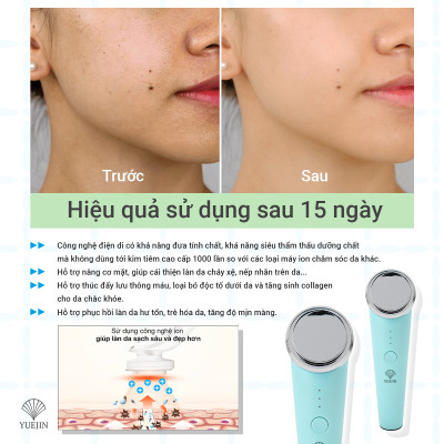 [Tặng Máy Điện Di Tinh Chất] Mặt nạ 7 ngày Yuejin cấp ẩm làm dịu dưỡng trắng da chăm sóc da hiệu quả
