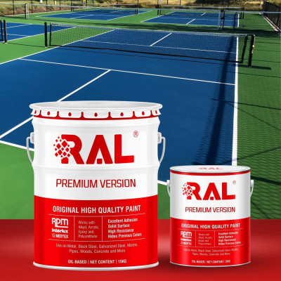 Sơn sân thể thao Epoxy hệ lăn RAL SPORT GUARD - 5KG
