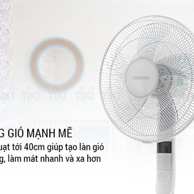 Quạt đứng Toshiba F- LSA20(H)VN (60W) - Xám - Hàng chính hãng