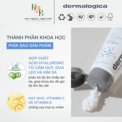 DERMALOGICA Kem dưỡng ẩm liên tục 48h SKIN SMOOTHING CREAM - Dolly Beauty