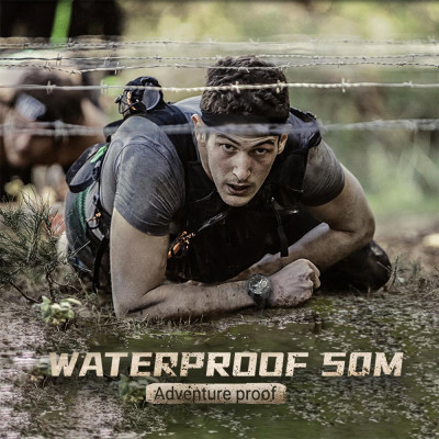 Đồng Hồ Kỹ Thuật Số North Edge Bấm Giờ Đèn Nền Led Chống Nước 50M