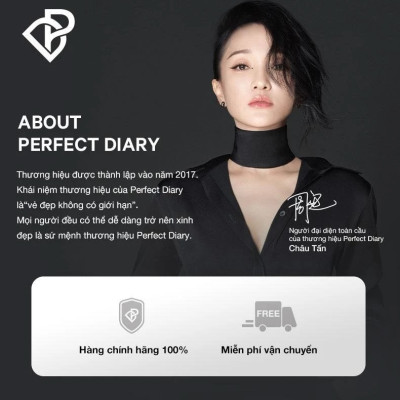 Son kem lì PERFECT DIARY DreamMatte nhiều màu siêu mịn lâu trôi cao cấp 2.5g