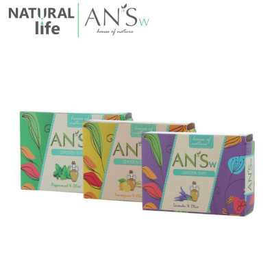 Set Hộp Quà Tặng Combo 3 Xà Phòng Thiên Nhiên AN