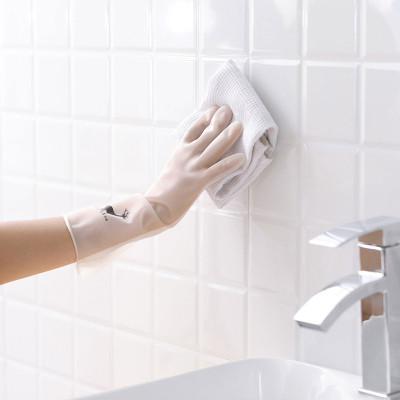 Combo 2 Bộ Găng Tay Cao Su Rửa Bát Nhật Bản, Giặt Giũ, Vệ Sinh, An Toàn, Tiện Lợi - Hàng Chính Hãng