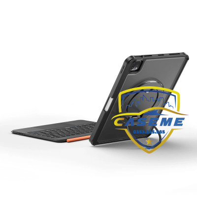 Bao da bàn phím Wi WU MK-007 Pro 360° cho iPad Pro M4 11 inch – Bàn phím cắt kéo siêu nhạy, Touchpad thông minh, pin 500mAh - Hàng Chính Hãng