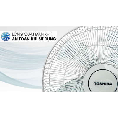 Quạt đứng Toshiba F-LSA10(H)VN (50W) - Xám - Hàng chính hãng