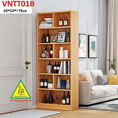 TỦ KỆ TRANG TRÍ KIÊM VÁCH NGĂN VNTT01.2 - Nội thất lắp ráp Viendong Adv