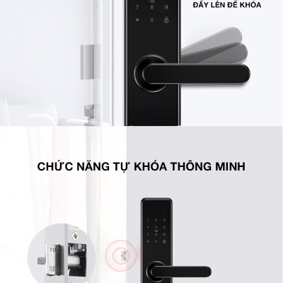 Khóa vân tay wifi thẻ từ Bozo J301 - Giải pháp quản lý từ xa thông minh