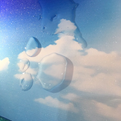 Tranh treo tường phòng khách, phòng ngủ -Tranh treo 1 tấm dọc M26611/ Gỗ MDF cao cấp phủ kim sa/ Chống ẩm mốc, mối mọt/Bo viền góc tròn