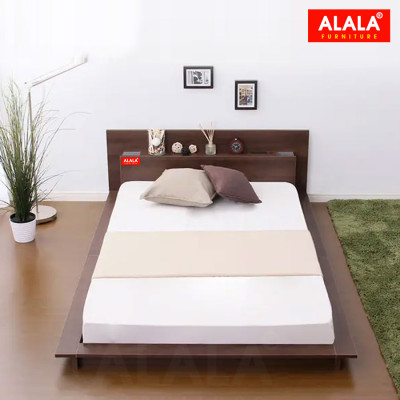 Giường thấp ALALA19 / Miễn phí vận chuyển và lắp đặt tận nơi/ Đổi trả 30 ngày/ Sản phẩm được bảo hành 5 năm từ thương hiệu ALALA/ Chịu lực 700kg