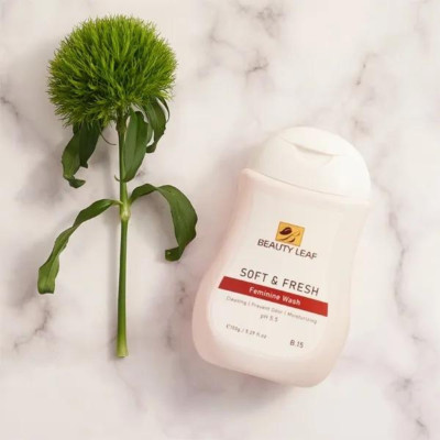 Dung Dịch Vệ Sinh Golden Health Soft & Fresh Feminine Wash Beauty Leaf 150g (PH 5.5), Giúp Ngăn Ngừa Và Hỗ Trợ Giảm Các Bệnh Phụ Khoa, Để Chị Em Phụ Nữ Luôn Thơm Tho Tự Tin Suốt Ngày Dài - PHỤNG BEAUTY