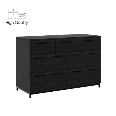 [Happy Home Furniture] LOUIS , Tủ lưu trữ 7 ngăn kéo - chân sắt , 112cm x 45cm x 74cm ( DxRxC), THK_061