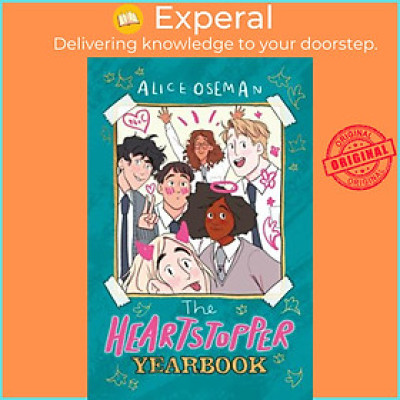 Sách - The Heartstopper Yearbook : Now a Sunday Times bestseller! by Alice Oseman (UK edition, hardcover)