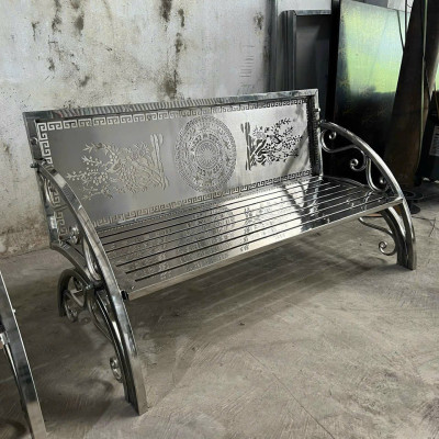 Ghế sân vườn Tundo Inox 304 cao cấp, thông minh tiện lợi