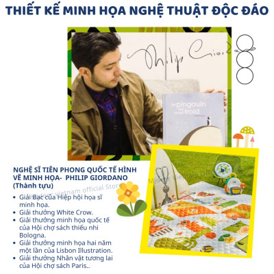 Lều cho bé gấp gọn kèm thảm dã ngoại cắm trại chống thấm nước Mideer Deer Camp Party