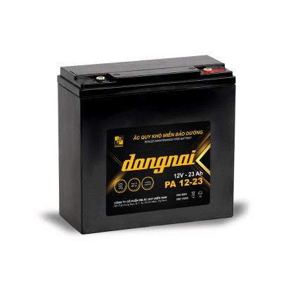 Ắc quy Xe máy điện Đồng Nai PA 12-23 - 12V - 23Ah