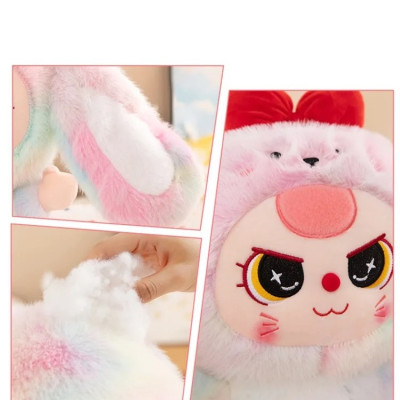 Gấu bông babythree đáng yêu - Size từ 35 đến 80cm -  BB3 gấu bông cute mắt nước, thú nhồi bông bé ba dễ thương có nơ đỏ.