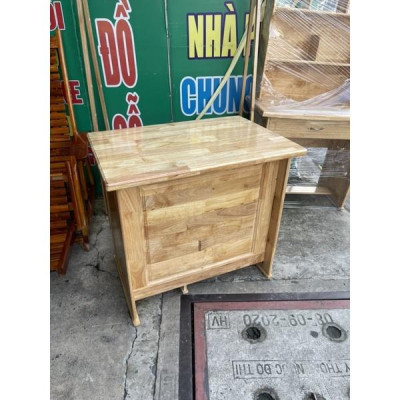 Bàn Làm Việc Gỗ Cao Su Ngang 80cm ( Freeship SG )