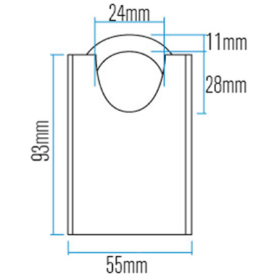 Khóa Thép 83 Series ABUS CS (55mm)